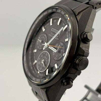 CITIZEN ATTESA F950-T024521 CC4004-58E ECO-DRIVE GPS SATELLITE WAVE TITANIUM