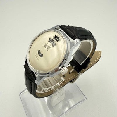 HOGA DIRECTIME 9038T AUTOMATIC 17J JUMP HOUR DISC 34.5MM VINTAGE MENS WATCH