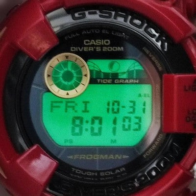 CASIO G-SHOCK GF-8230A FROGMAN 30TH ANNIVERSARY LIMITED EDITION W/BOX BOOK