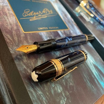 Montblanc 1998 Edgar Allan Poe Writers Set FP M 18K BP MP Unused w/ Box Rare
