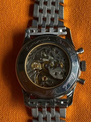 BREITLING NAVITIMER COSMONAUTE A12023 LEMANIA AUTOMATIC LIMITED EDITION JPN