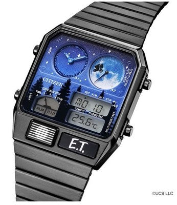 CITIZEN RECORD LABEL JG2137-62L E.T. ANA-DIGI TEMP WATCH LIMITED EDITION 200 JP