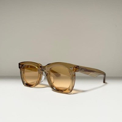 JACQUES MARIE MAGE AVA MEN'S SUNGLASSES LTD TO 350 JAPAN MADE COL. CLEAR BROWN