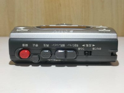 SONY WM-GX400 Cassette Recorder Black /w Earphones Mic Box Manual Used from JPN