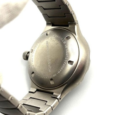 PORSCHE DESIGN ETERNA TITANIUM AT 6501.10 OVERHAULED AUTOMATIC MENS WATCH SWISS