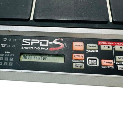 ROLAND SPD-S SAMPLING PAD POWER ON BUTTONS WORKING FOR PARTS REPAIR AS IS