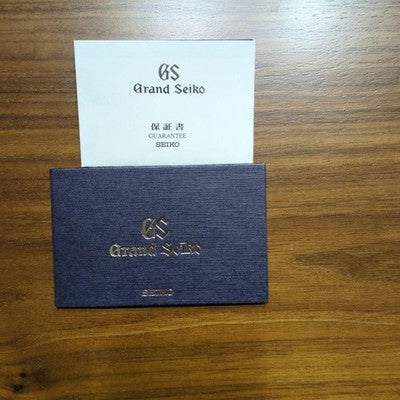SEIKO SBGR029 GRAND SEIKO ROUND FACE JAPAN MADE STAINLESS STEEL BELT AS IS