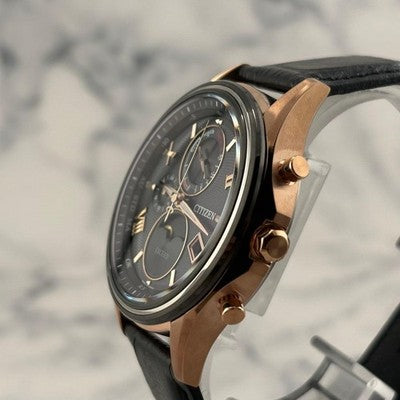 CITIZEN EXCEED BY1020-61E BLACK ECO DRIVE RADIO CONTROL WATCH NEW JAPAN BOX