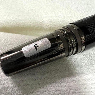 Montblanc StarWalker Ultra Black Fountain Pen Resin Black Used SP140 From Japan