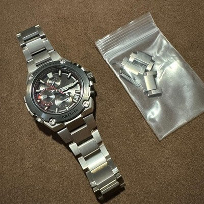 CASIO G-SHOCK MR-G MRG-B1000D-1AJR TITANIUM SOLAR RADIO BLUETOOTH WATCH