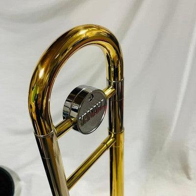 YAMAHA YSL354 TENOR TROMBONE WITH HARD CASE TESTED WORKING BRASS INSTRUMENT