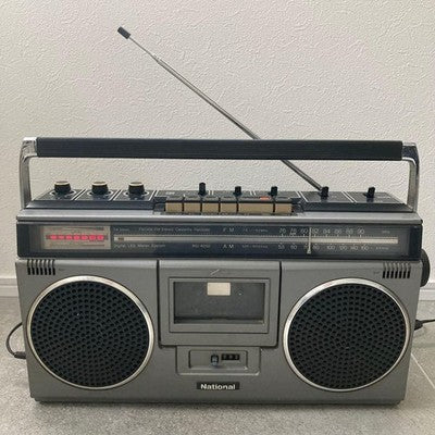 NATIONAL RQ-4050 VINTAGE BOOMBOX CASSETTE RADIO SHOWA ERA RETRO AUDIO PLAYER