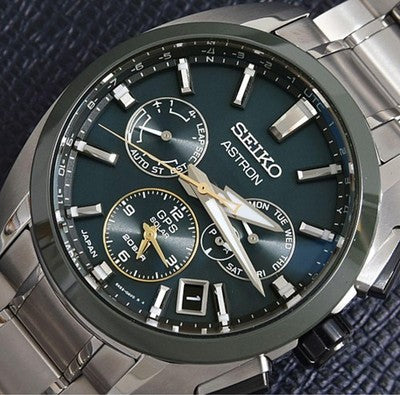 SEIKO ASTRON SBXC071 TIME MEMORIAL DAY LIMITED 2000 GPS SOLAR WATCH GREEN JP