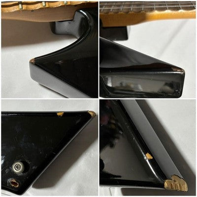 KILLER DAGGER BASS MODIFIED SCALLOPED FRETBOARD ELECTRIC BASS WITH CASE AS IS
