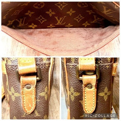 LOUIS VUITTON MONOGRAM TROCADERO 24 NILE SHOULDER BAG M51276 AUTHENTIC VINTAGE A