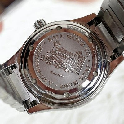 BALL WATCH ENGINEER II MARVELITE NM2026C AUTOMATIC BLACK DIAL MEN'S 40MM