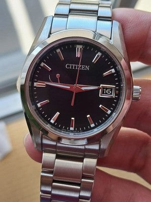 THE CITIZEN AQ1000-66E ECO-DRIVE CHRONOMASTER HIGH ACCURACY QUARTZ ±5S WATCH