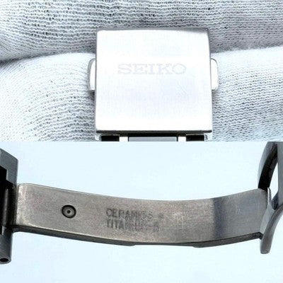 SEIKO ASTRON SBXB041 8X53 GPS SOLAR TITANIUM CERAMIC BLACK DIAL WATCH