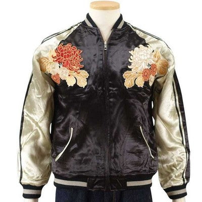 HANA TABI GAKUDAN X TEZUKA OSAMU PHOENIX EMBROIDERED SUKAJAN JACKET XL UNUSED