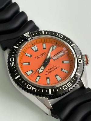 SEIKO PROSPEX STARGATE II SRP497K1 4R36-02Z0 DIVER 200M ORANGE DIAL RARE