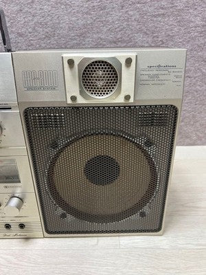 MARANTZ CRS-8000 BOOMBOX CASSETTE RADIO PLAYER DETACHABLE SPEAKER MAINTAINED