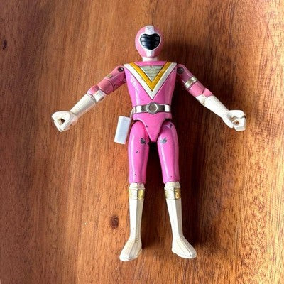 BANDAI FIVEMAN PINK CHOGOKIN FIGURE 12CM VINTAGE SUPER SENTAI ACTION TOY