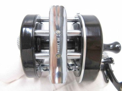 SHAKESPEARE PRESIDENT II 1980HB BAITCASTING REEL FISHING BLACK NEAR MINT