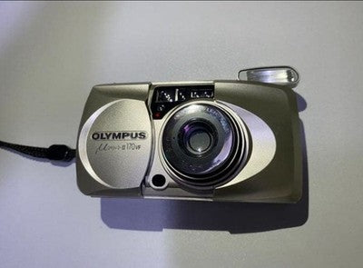 OLYMPUS MJU II 170 35MM FILM CAMERA 38-170MM ZOOM AF WEATHERPROOF JAPAN EXC