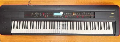 KORG KROSS-88 88-KEY MUSIC WORKSTATION SYNTHESIZER TESTED W/AC ADAPTER JAPAN