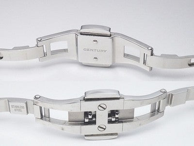 CENTURY FIRST CLASS 3P DIAMOND 684.7.U.75I.12.SC METALLIC BROWN GRAY WATCH USED
