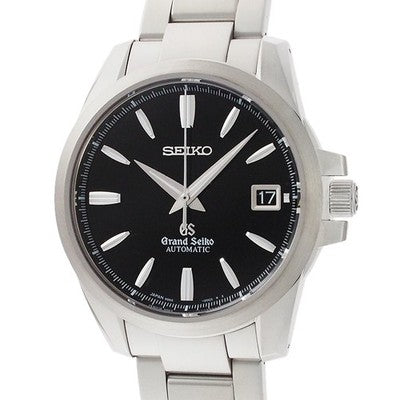 SEIKO GRAND SEIKO 9S MECHANICAL SBGR057 9S65-00C0 BLACK DIAL AUTOMATIC SS WATCH