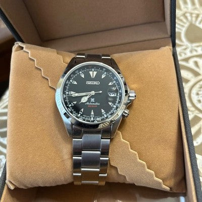SEIKO PROSPEX ALPINIST SBDC087 MEN'S WATCH AUTOMATIC DATE BLACK DIAL W/WARRANTY