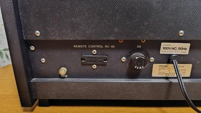 TEAC A-6300 MK II OPEN REEL TAPE DECK 10.5" REEL CLAMPS MANUAL TESTED JAPAN