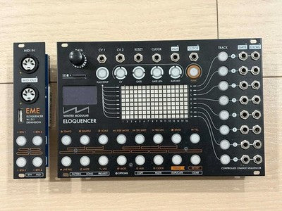 WINTER MODULAR ELOQUENCER + EME MIDI EXPANDER EURORACK SEQUENCER SET FROM JAPAN.