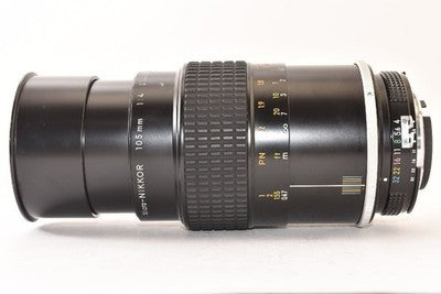 NIKON AI MICRO-NIKKOR 105MM F/4 TELEPHOTO MICRO LENS FROM NIKON EXCELLENT+++++