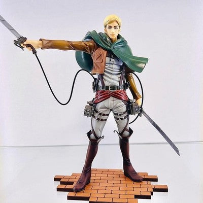ATTACK ON TITAN ERWIN SMITH 1/8 SCALE FIGURE BRAVE ACT PVC COMPLETE BOXED