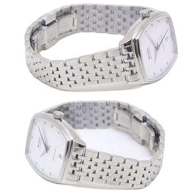 MIDO BARONCELLI M041.307.11.016.00 AUTOMATIC WHITE DIAL STAINLESS WOMEN WATCH