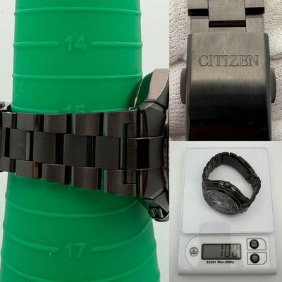 CITIZEN ATTESA SATELLITE WAVE H950-S094747 ECO-DRIVE GPS SOLAR TITANIUM WATCH