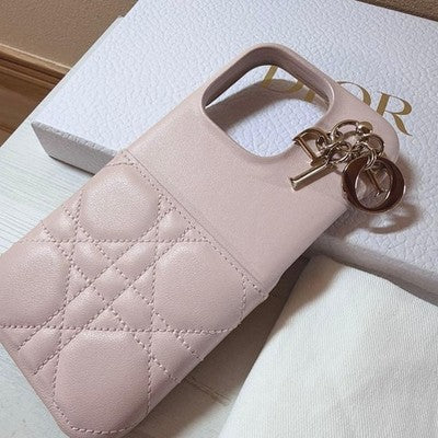 CHRISTIAN DIOR IPHONE 16 PRO CASE COVER WITH BOX RIBBON CLOTH BAG RECEIPT CHARM