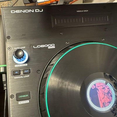 DENON DJ LC6000 PRIME PERFORMANCE EXPANSION CONTROLLER 8.5" JOG WHEEL DC12V