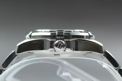 TAG HEUER AQUARACER WAY1410 BLACK DIAL STAINLESS STEEL QUARTZ LADIES WATCH USED