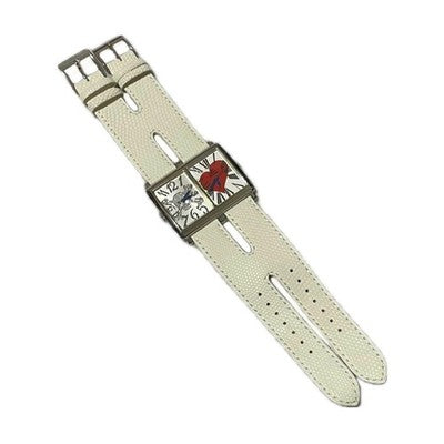 VIVIENNE WESTWOOD ANGLomania DOUBLE FACE HEART SKULL WATCH BOX MANUAL RARE