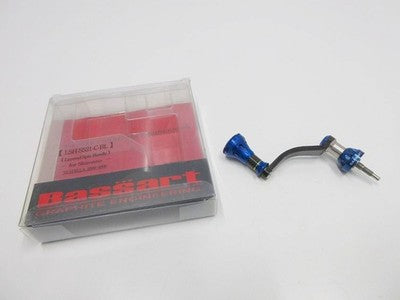 BASSART SHIMANO LAYERED SPIN HANDLE LSH-S521-C-BL FOR 10 STELLA 2000-4000 REELS