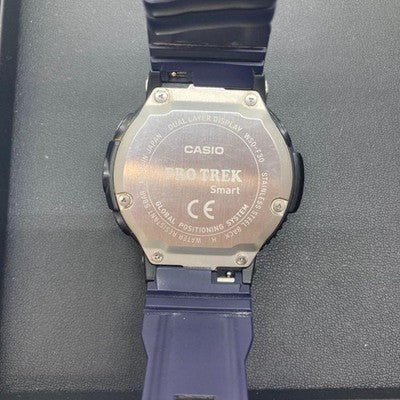 CASIO PRO TREK SMART WSD-F30 GPS WATCH WITH CHARGER WORKING CONDITION USED