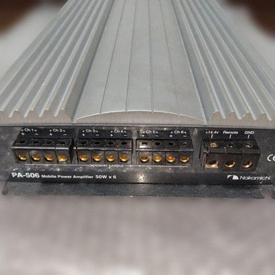 NAKAMICHI PA-506 6-CHANNEL POWER AMPLIFIER FROM JAPAN RARE