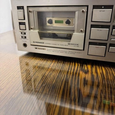 Pioneer CT-A9 CASSETTE DECK POWER CONFIRMED WITH MANUAL AS IS