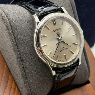 GRAND SEIKO 8J55-0A10 QUARTZ SBGF015 MEN'S WATCH W/ BOX & MANUAL (21CM/38MM)