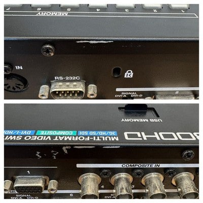 ROLAND V-800HD MULTI-FORMAT VIDEO SWITCHER 1080/60P 8IN/6OUT AC100V 50/60HZ 75W