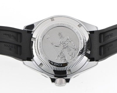 EDOX 80120-3NCA-VDN SKYDIVER NEPTUNIAN AUTOMATIC MEN'S WRISTWATCH ROUND FACE