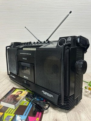 NATIONAL RS-4250 STEREO MAC ST-5 VINTAGE BOOMBOX RADIO CASSETTE PLAYER SERVICED